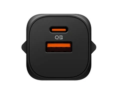 Įkroviklis Spigen Essential 35W Wall Charger EE352EU, juodas