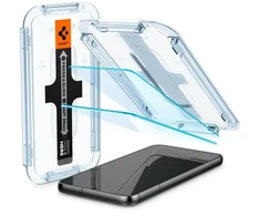 Spigen EZ FIT grūdintas stiklas telefonui Samsung Galaxy S23 Plus, permatomas, 2 vnt. rinkinyje