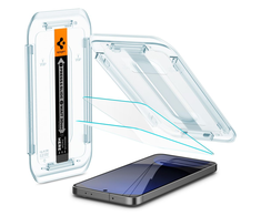 Apsauginis stiklas Samsung Galaxy S24 FE Spigen Glas.tr „EZ Fit” 2 vnt. Clear