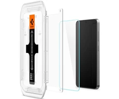 Apsauginis stiklas telefonui Samsung Galaxy S24 / S25 Spigen Glas.tr „EZ Fit” 2 vnt. skaidrus