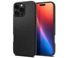 Dėklas Spigen Liquid Air iPhone 16 Pro Max juoda matte juodas ACS07988