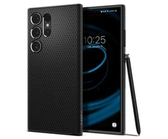 Spigen Liquid Air dėklas skirtas Samsung Galaxy S24 Ultra, spalva - Matte Black