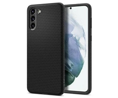 Dėklas Spigen Liquid Air, juodas - Galaxy S21+