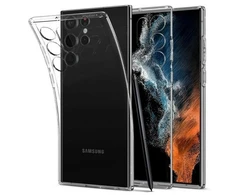 Dėklas SPIGEN LIQUID CRYSTAL SAMSUNG S22 ULTRA CLEA