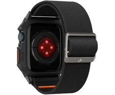 Spigen Lite Fit Pro case with strap for Apple Watch 4 | 5 | 6 | 7 | 8 | 9 | SE (44 | 45 mm) - matte juodas