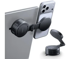 SPIGEN MFT35-1 MAGNETINIS MAGSAFE AUTOMOBILINIS LAIKIKLIS PRIETAISŲ SKYDELIUI, PRIEKINIAM STIKLUI AR EKRANUI, Juodas