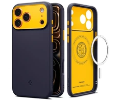 Spigen „Nano Pop“ telefono dėklas su „MagSafe“ palaikymu, skirtas „Apple iPhone 17 Pro Max“, mėlynas