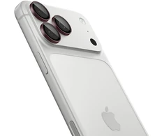 Spigen Optik Pro GLAS.TR EZ FIT 2 vnt. Tempered Glass Camera Screen Protector for iPhone 18 Pro / 18 Pro Max - Dark Cherry