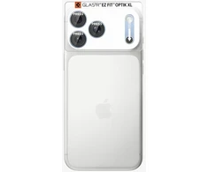 Spigen Optik Pro XL GLAS.TR EZ FIT Tempered Glass Camera Screen Protector for iPhone 18 Pro Max - Light Mėlyna
