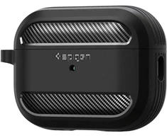 Dėklas SPIGEN RUGGED ARMOR APPLE AIRPODS PRO 1 / 2 MATINIS Juodas