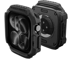 Spigen Rugged Armor Case for Apple Watch 42mm - Matte Juodas