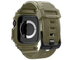 Spigen RUGGED ARMOR "PRO" Apple Watch 10 (46 mm) VINTAGE haki spalvos