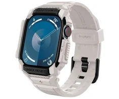 Spigen Rugged Armor Pro smartwatch strap for Apple Watch 10 (46 mm) | Plastic | beige