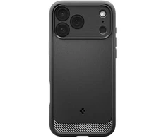 Spigen Rugged Armor Mag MagSafe dėklas iPhone 17 Pro Max juodas