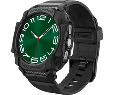 Spigen Rugged Armor Pro Case for Samsung Galaxy Watch Ultra (47mm) - Matte Juodas
