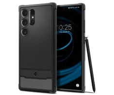 Dėklas SPIGEN RUGGED ARMOR GALAXY S24 ULTRA MATTE Juodas