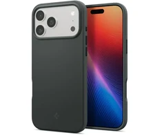 Spigen Silicone Fit Mag MagSafe – dėklas skirtas Apple iPhone 17 Pro Abyss Žalias