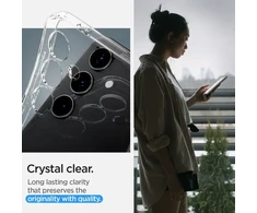 Spigen Skystųjų kristalų dėklas Samsung Galaxy S24 - skaidrus