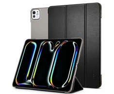 Spigen Smart Fold Apple iPad Pro 13" 2024 dėklas – juodos spalvos