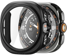 Spigen Thin Fit 360, juodas – Samsung Galaxy Watch Ultra 2 47mm