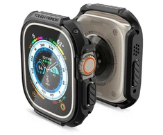 Dėklas „Spigen Tough Armor“, juodas - Apple Watch Ultra 2/Ultra 49mm