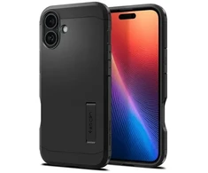 Dėklas Spigen Tough Armor MAG iPhone 16 Plus MagSafe juoda juodas ACS08085
