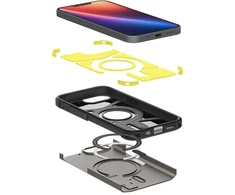 Dėklas Spigen Tough Armor phone case for iPhone SE 4 pilka