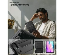 Spigen Tough Armor Pro dėklas Samsung Galaxy Tab S12+ 12,6" - juodas