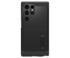Samsung Galaxy S24 Ultra Spigen Tough Armor dėklas telefonui juodos spalvos