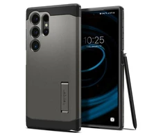 Spigen Tough Armor – dėklas skirtas Samsung Galaxy S24 Ultra Gunmetal