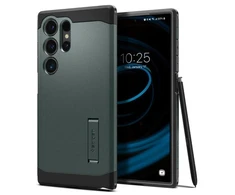 Spigen Tough Armor – dėklas skirtas Samsung Galaxy S24 Ultra Abyss Žalias