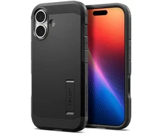 Spigen Tough Armor "T" MagSafe dėklas iPhone 17 - juodas