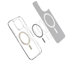 Spigen Ultra Hybrid Mag MagSafe Apple iPhone 16 Pro – dėklas telefonui aukso spalvos