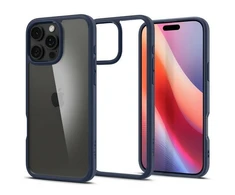 Spigen dėklas ULTRA HYBRID skirtas Apple iPhone 16 Pro Max navy mėlynas
