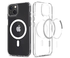 Spigen Ultra Hybrid (MagFit) dėklas skirtas Apple iPhone 13 Mini, spalva - Balta