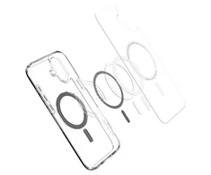 Spigen dėklas ULTRA HYBRID MAG compatible su MagSafe skirtas Apple iPhone 16 Plus juodos spalvos