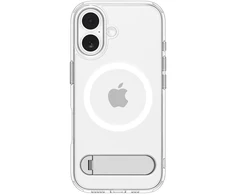 Spigen „Ultra Hybrid S“ telefono dėklas su MagSafe palaikymu, skirtas Apple iPhone 17, permatomas
