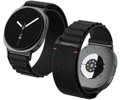Spigen WBF1 DIRŽELIS Samsung Galaxy WATCH 8 / 9 / CLASSIC (40 / 44 / 46 MM) Juodas