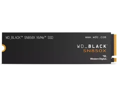 SSD diskas su „SANDISK Juodas SN850X HeatSink 4TB M.2 2280 PCIe Gen4 x4 NVMe“, skaitymo/rašymo greitis: 7300/6600 MBps, IOPS 1200K/1100K, TBW: 2400