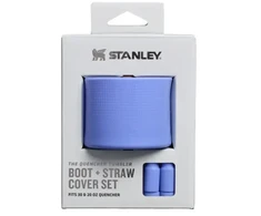 Stanley Set of 2 protective covers and straw caps for thermo mugs 0.89L/0.59L The Quencher Boot + Straw Topper hydrangea mėlynas