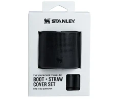 Stanley The Quencher Boot + Straw Topper juodas 1.18L
