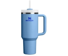 Stanley termosas su šiaudeliu The Quencher H2.O FlowState Tumbler 1.18L šviesiai mėlynas