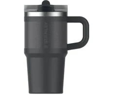 Stanley Thermo mug with straw The Quencher ProTour Flip Straw Tumbler 0.59L juodas