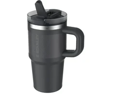 Stanley termo puodelis su šiaudeliu The Quencher ProTour Flip Straw Tumbler 0.59L juodas