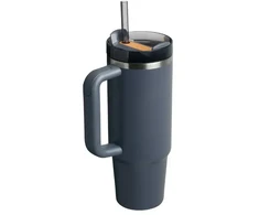 Stanley Thermo puodelis su šiaudeliu The Quencher H2.O FlowState Tumbler 0,89 l pilkas