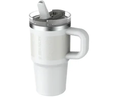 Stanley Thermo mug with straw The Quencher ProTour Flip Straw Tumbler 0.59L baltas