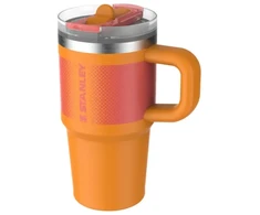 Stanley Thermo mug with straw The Quencher ProTour Flip Straw Tumbler 0.59L oranžinis