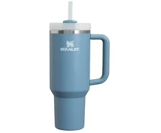 Stanley Thermos mug with straw The Quencher H2.O FlowState Tumbler 1.18L mėlynas-violet