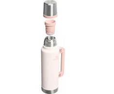 Stanley Klasikinis legendinis butelis 1,4 l Hammertone rožinio kvarco spalvos