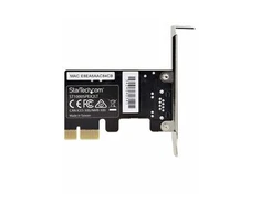 StarTech.com 1 prievado gigabito PCIe tinklo adapterio plokštė, suderinama su TAA - Tinklo adapteris - PCIe žemo profilio - Gigabito Ethernet x 1 - Juoda - suderinama su TAA